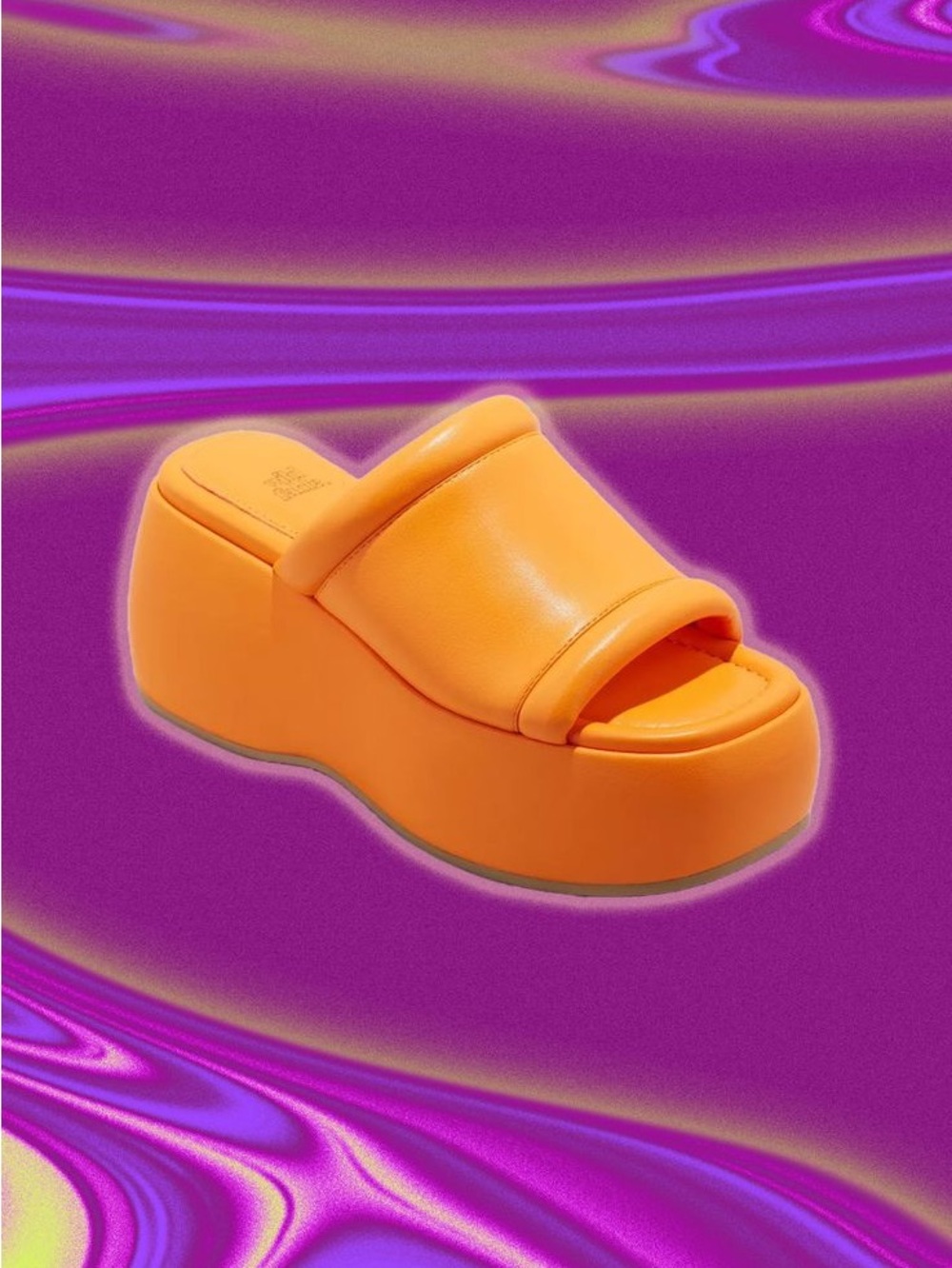 Lizzie McGuire Wild Fable Platform Sandals “Alanna Slide Wedge Heels”